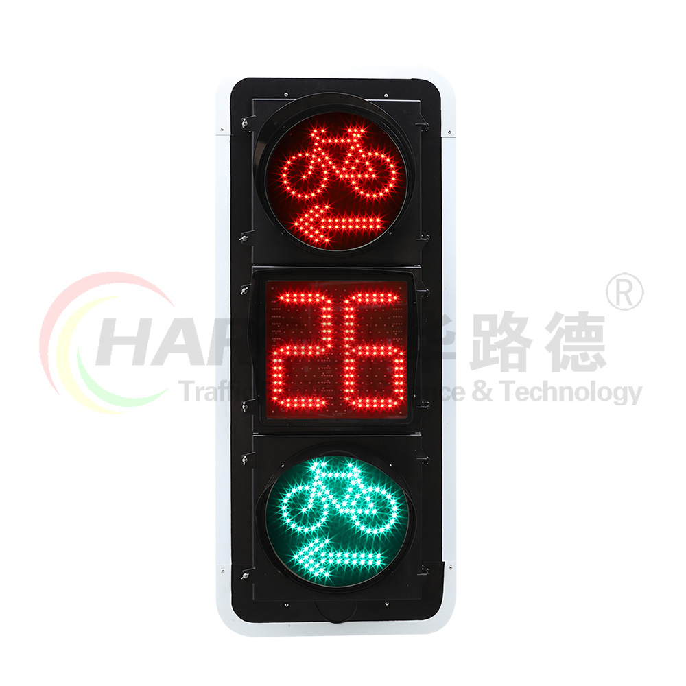內(nèi)嵌雙8數(shù)顯左轉(zhuǎn)非機(jī)動(dòng)車(chē)信號(hào)燈-2