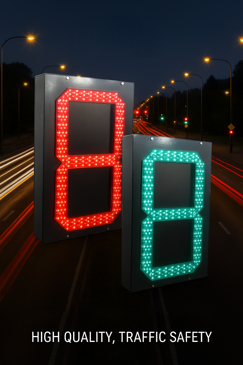 交通信號燈倒計時顯示器 交通信號燈倒計時顯示器